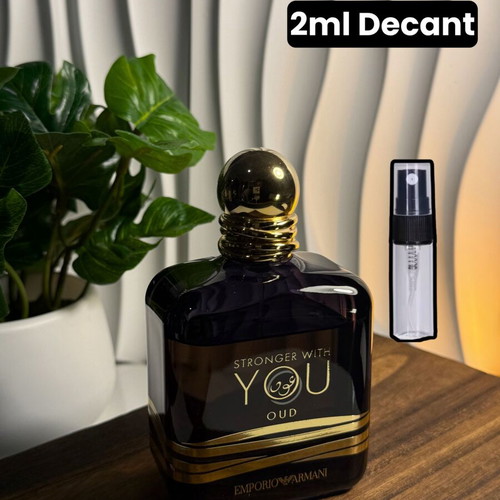 Armani Stronger With You Oud Eau de Parfum 2ml decant like new