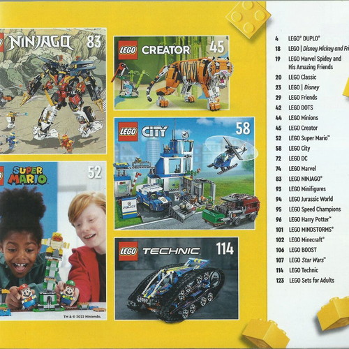 Lego catalogs like new, three semiannual editions 2021-2025