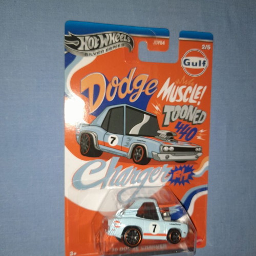 Hot Wheels Tooned Gulf Series 70 Dodge Charger καινούργιο