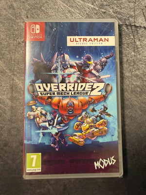 Override 2 Super Mech League Ultraman Deluxe Edition Nintendo Switch new sealed