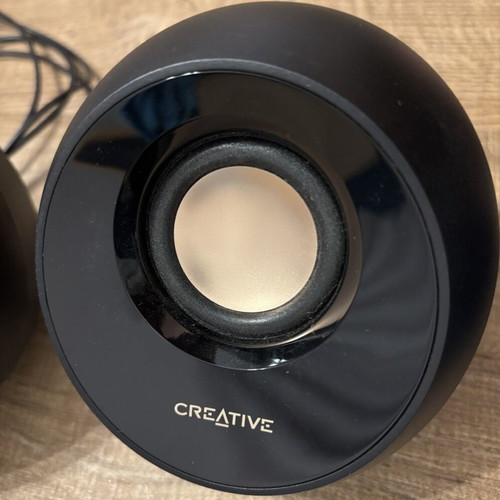 Creative Pebble computer speakers like new, black