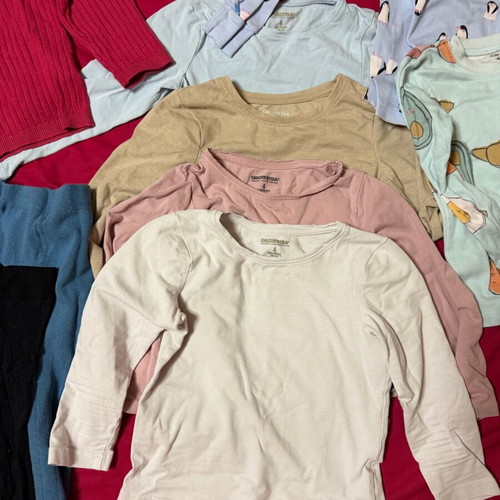 Winter clothes for 4-year-old girl like new, pack