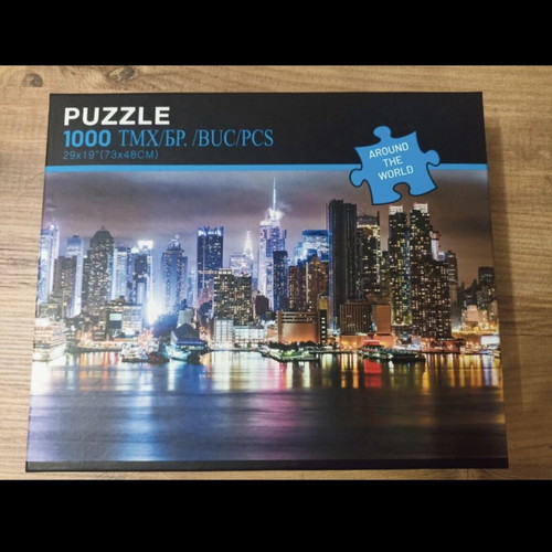 Puzzle New York with 1000 pieces like new