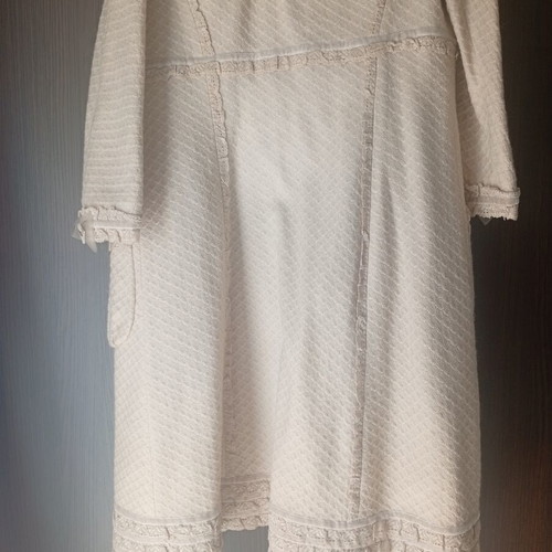 Hoss Intropia wool women's coat like new, beige, size L