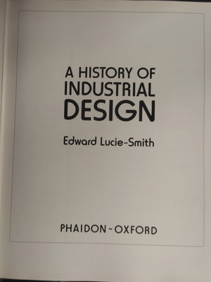 A History of Industrial Design used