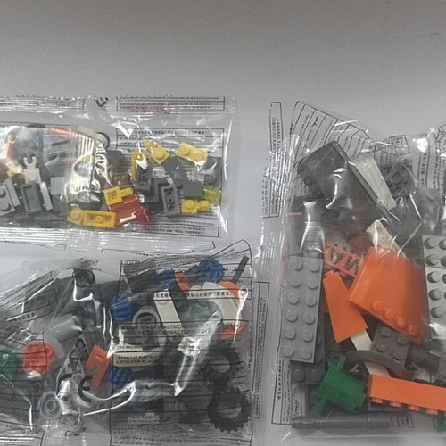 City Building Blocks Garbage Truck New