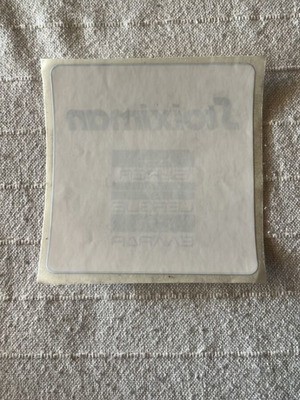 Super League Stoiximan patch with rounded corners
