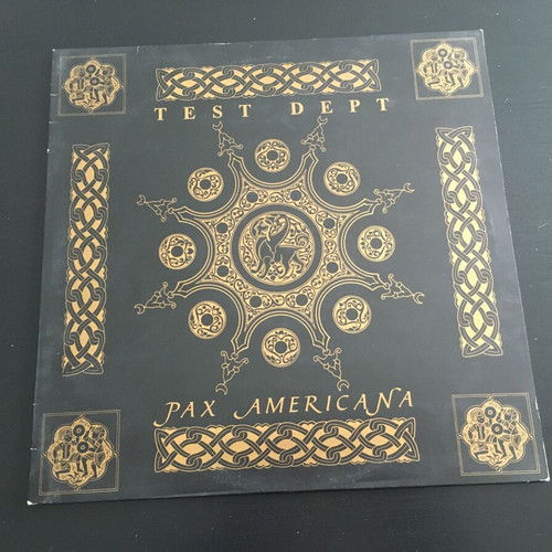 Test Dept. Pax Americana LP like new, electronic