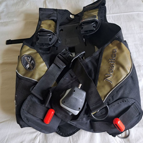 Complete Scuba Diving Set BCD Dacor Nautica Airtrim Medium and Mares Dacor Tusa Regulator used