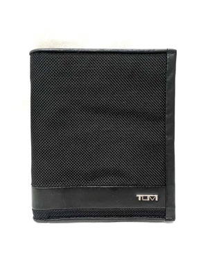 Tumi двоен портфейл употребяван, черен
