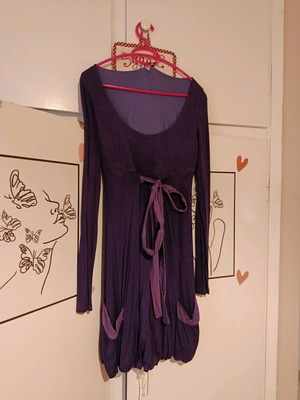 Purple dress Toi&Moi used, no Small size
