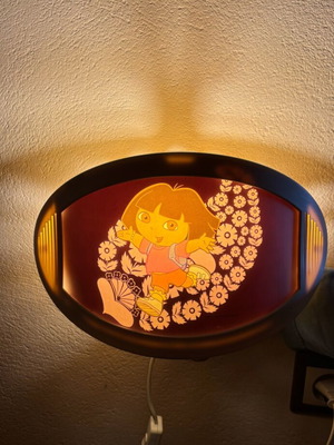 Children's wall light with 4 designs new