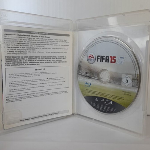 FIFA 15 PS3 English edition like new with manual