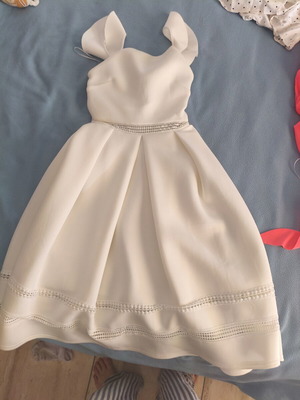 Assos formal dress like new, white, size M