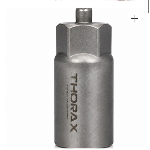 Thorax deep drill nut driver hex shank 8cm size 10 new