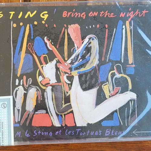 Sting Bring on the Night 1986 sealed double cassette