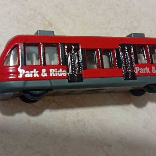 Siku metal miniature train 9cm red used