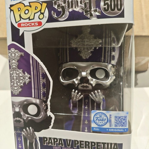 Funko Pop Rocks #500 Ghost Papa V Perpetua new limited collectible