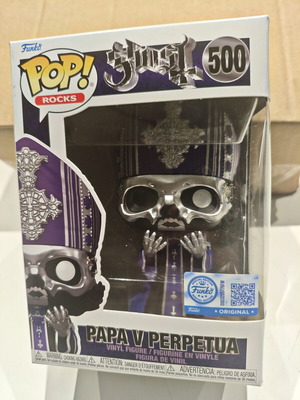Funko Pop Rocks #500 Ghost Papa V Perpetua new limited collectible