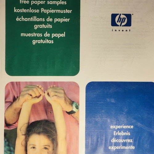 HP Photo Papers Original packs in excellent condition, sizes A4+10x15 Glossy, Matt & Iron