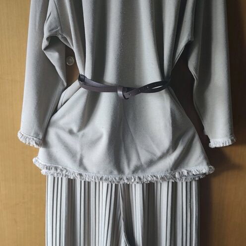 Jcl Paris blouse and pants set used, beige