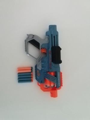 Nerf Commander RD-6 Elite Blaster with 12 Darts like new