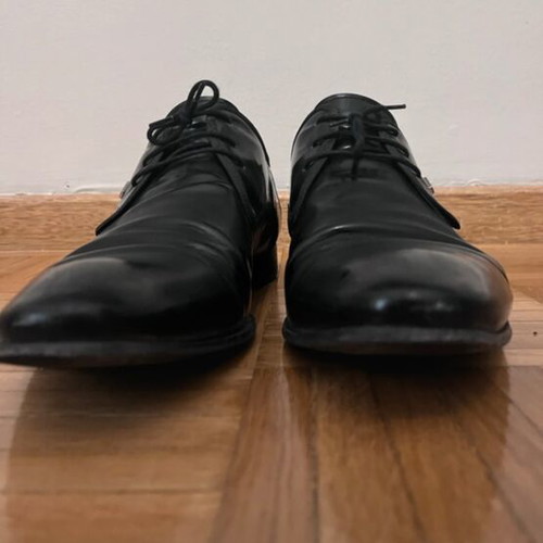 Gianna Kazakou men's shoes size 45, like new black oxfords