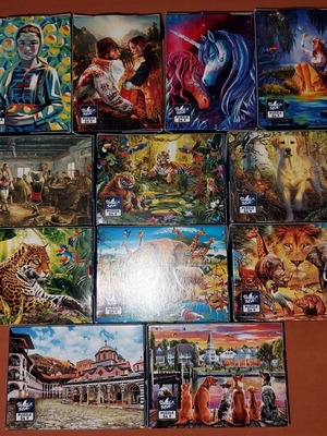 Black Sea Various Mini Puzzles 12x54 pieces