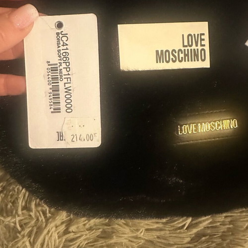 Love Moschino black hand bag new with tags