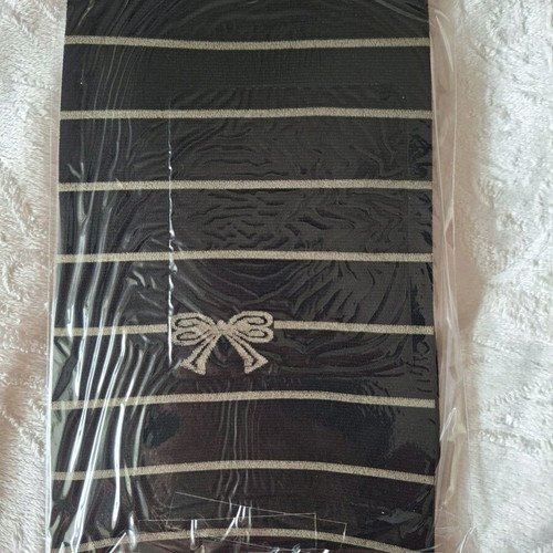Tights new unworn, black and beige