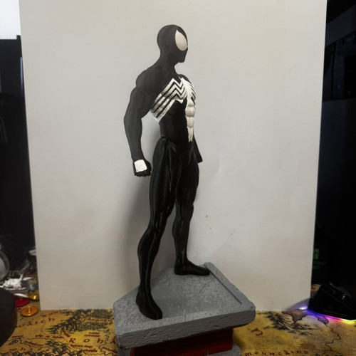Spiderman Black Suit 3D Printed Figure, 40cm