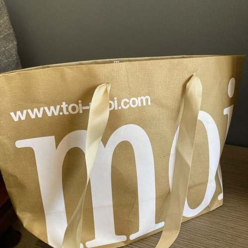 Toi & Moi paper bag like new, medium size