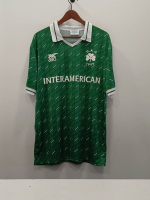 Panathinaikos 1988/89 football jersey new, size Large