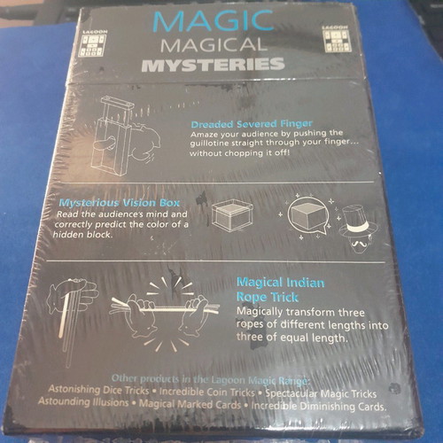 Trick game new, box with magic tricks