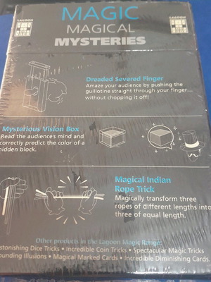 Trick game new, box with magic tricks