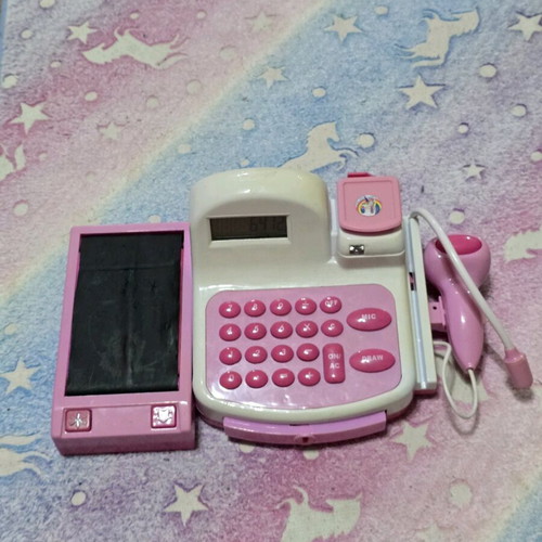 Supermarket Cash Register Toy used with non-working drawer