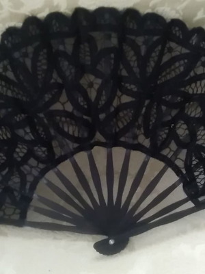 Venetian fan new, large 55 cm opening