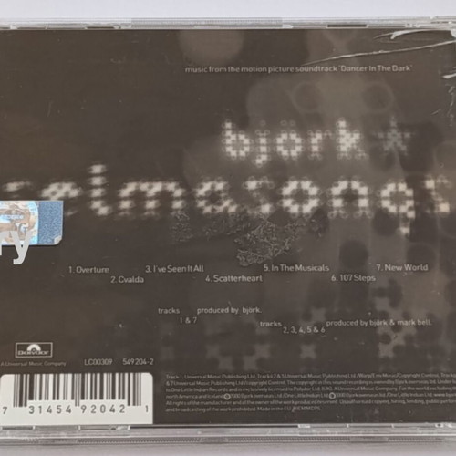 Bjork Selmasongs CD used, electronic music