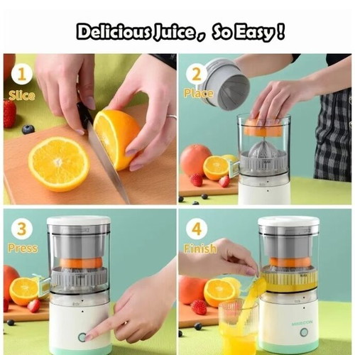 Rechargeable juicer new with USB-C technology