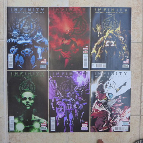 Infinity New Avengers (2013) # 9-10-11-12  & Infinity Avengers (2013) 18-19-20-21-22-23
