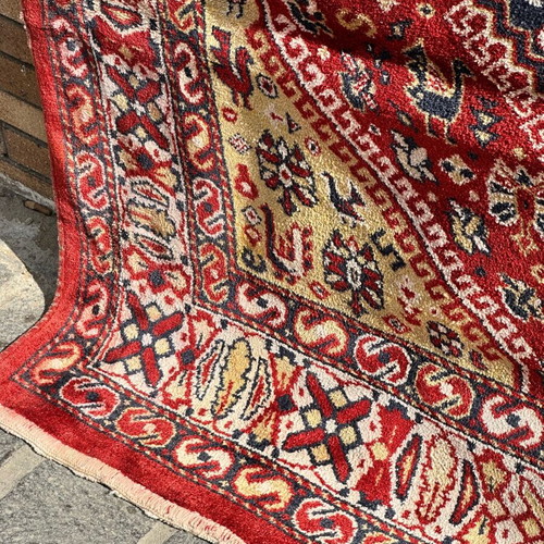 Handmade Turkish Wool Rug used 260x160 cm vintage oriental