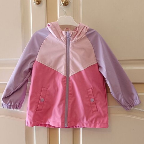 M&S Baby Waterproof Jacket for Girl 2-3 Years Like New, Pink