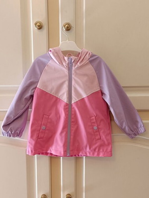 M&S Baby Waterproof Jacket for Girl 2-3 Years Like New, Pink