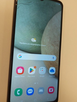 Samsung Galaxy A12 used with cracked screen, 64GB, 4GB RAM