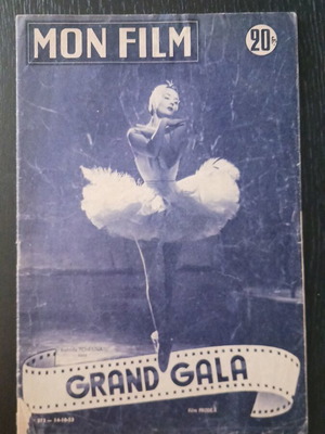 Mon Film Grand Gala magazine used, October 1953
