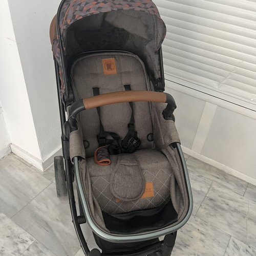 Kiddo Jazz Premium Edition 3 in 1 stroller like new, shadow
