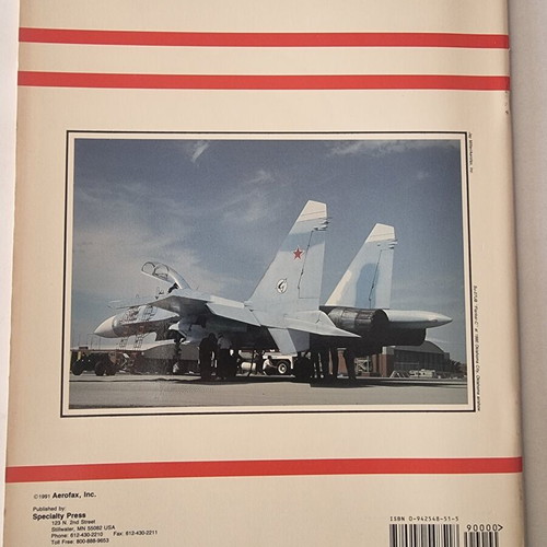 Sukhoi Su-27 Flanker Aerofax Extra No. 3 book near mint
