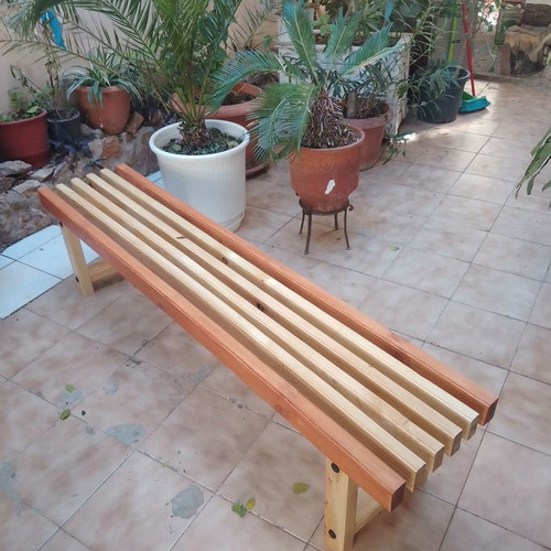 Wooden stool new 2.00m×0.45m with 0.45m height