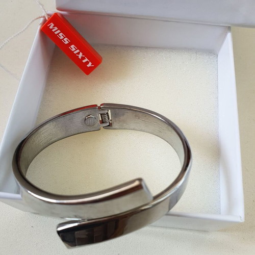 Miss Sixty Jewels bracelet with silver finish, like new, original box