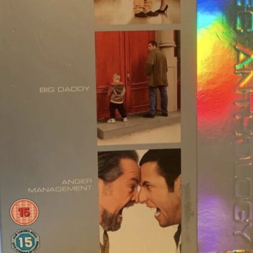 Adam Sandler DVD set like new, 3 comedy movies with subtitles